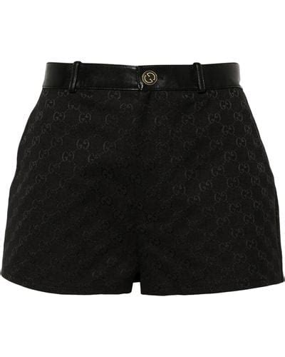 gucci black short|Gucci shorts women.